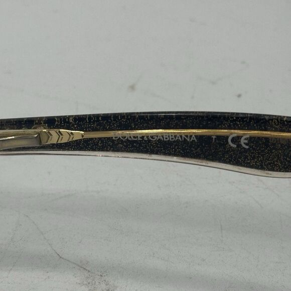 DG-3168-2737 Frames Only 51-16-135 Glitter-Gold Women’s. *May Need Tightening* - Picture 6 of 7